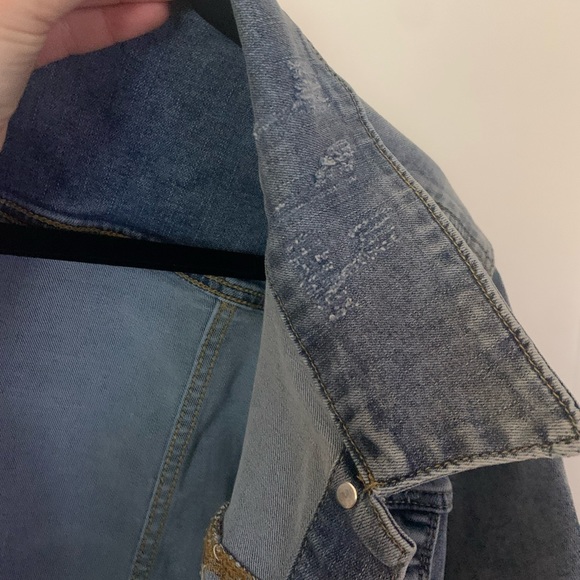 Denim Jacket - Short Sleeve w/Stretch - Picture 3 of 9